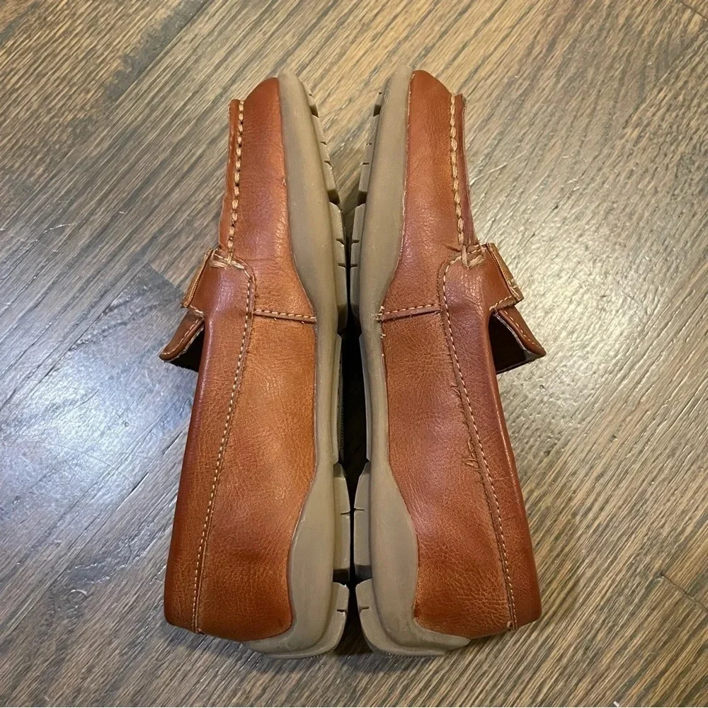 Kenneth Cole Faux Leather Slip On Moccasins Dress Shoes US 11